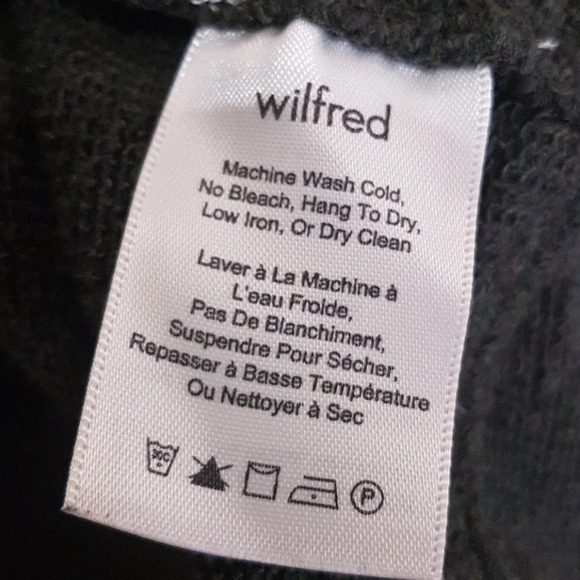 Aritzia Wilfred  Diderot cocoon sweater olive - Picture 13 of 13